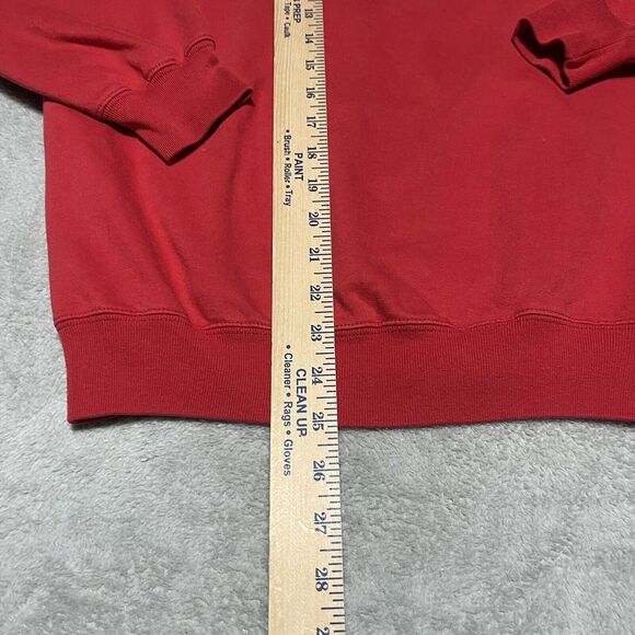 Vintage MC Sportswear Sweatshirt Womens Medium Red Cat Embroidered - Picture 3 of 8